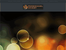 Tablet Screenshot of personnelinvest.com
